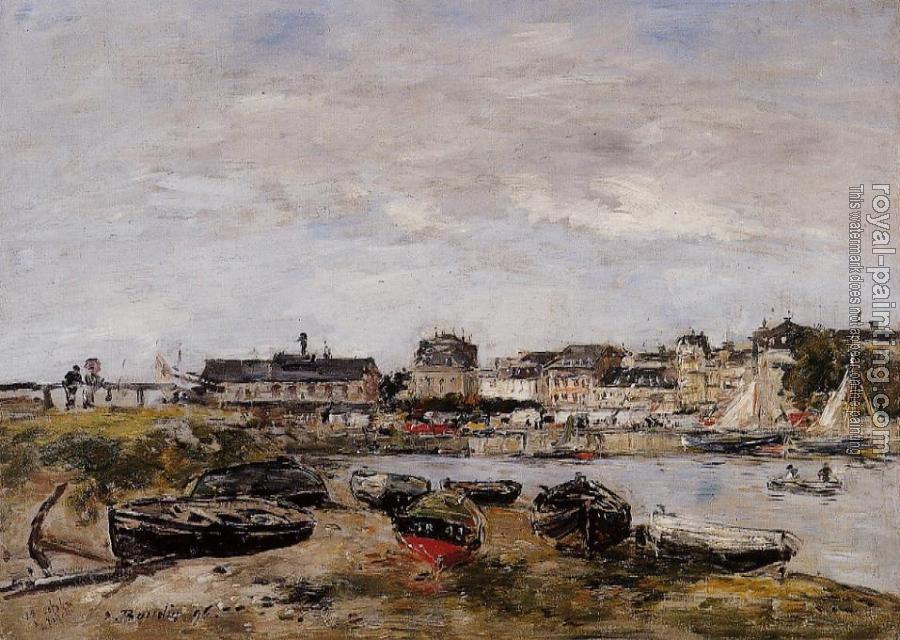 Eugene Boudin : Trouville, View from Deauville, a Day in March